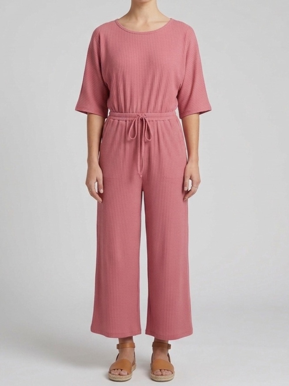 Westbound Rose Pink Jumpsuit
